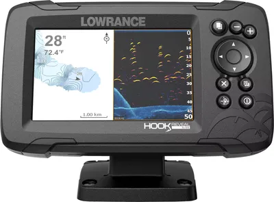 Lowrance Hook Reveal 5x SplitShot Fish Finder-Floor Model