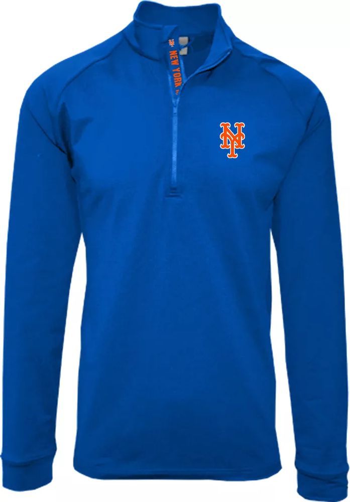 New York Mets Women's Oversized Spirit Jersey V-Neck T-Shirt - Royal