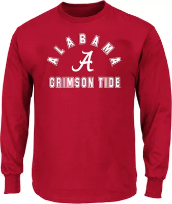 Profile Varsity Men's Big and Tall Alabama Crimson Tide Long Sleeve T-Shirt
