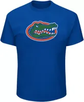 NCAA Men's Big and Tall Florida Gators Royal Short Sleeve T-Shirt