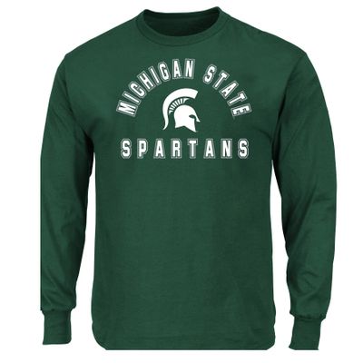 Profile Varsity Men's Big and Tall Michigan State Spartans Long Sleeve T-Shirt