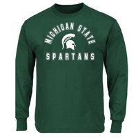 Profile Varsity Men's Big and Tall Michigan State Spartans Long Sleeve T-Shirt