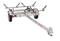 Malone EcoLight 2 Kayak Trailer Kit with V-Racks