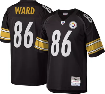 Mitchell & Ness Men's Pittsburgh Steelers Hines Ward #86 Black 2005 Throwback Jersey