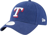 New Era Women's Texas Rangers Blue 9Twenty Adjustable Hat