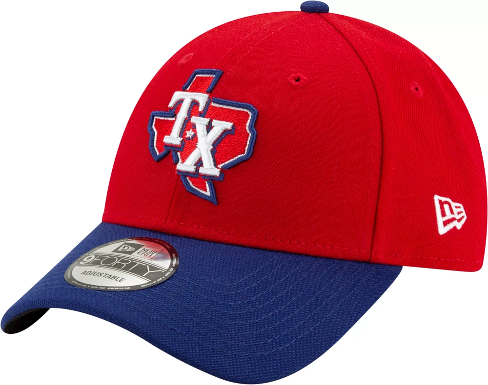 New Era Men's Texas Rangers Alternate 9Forty Red Adjustable Hat