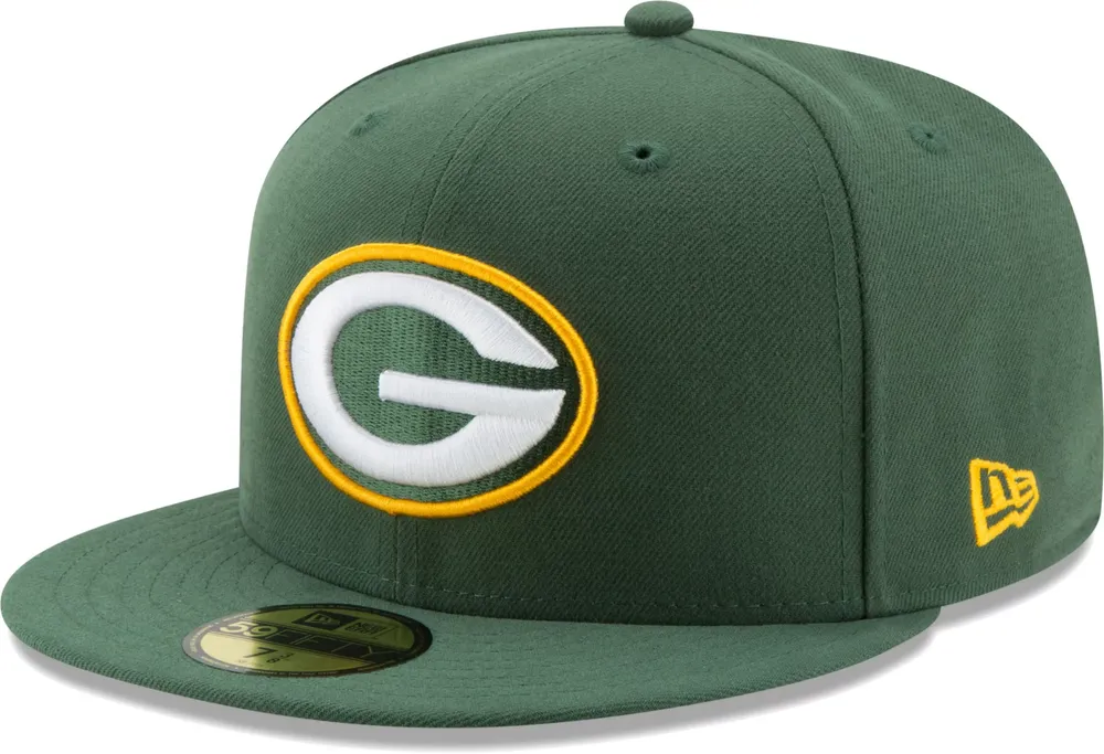 New Era Men's Green Bay Packers 59Fifity Logo Fitted Hat