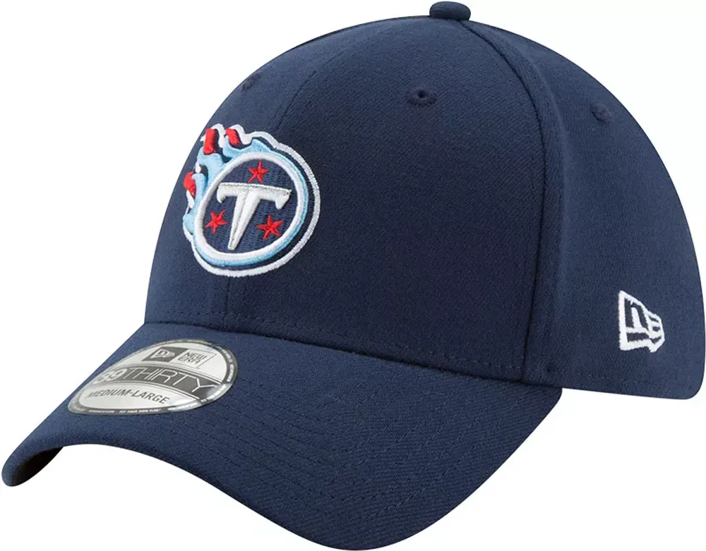 New Era Men's Tennessee Titans Navy 39Thirty Classic Fitted Hat