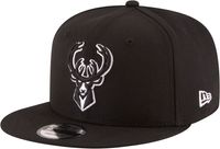 New Era Men's Milwaukee Bucks 9Fifty Adjustable Snapback Hat