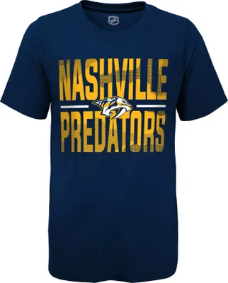 NHL Youth Nashville Predators Hussle Gold T-Shirt