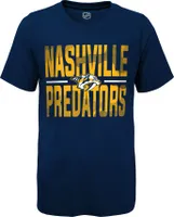 NHL Youth Nashville Predators Hussle Gold T-Shirt