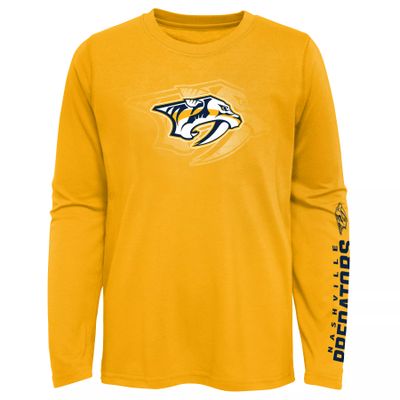 NHL Youth Nashville Predators Filip Forsberg Premier Home Jersey (Gold) Small/ Medium