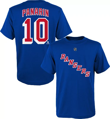 NHL Youth New York Rangers Artemi Panarin #10 Blue T-Shirt