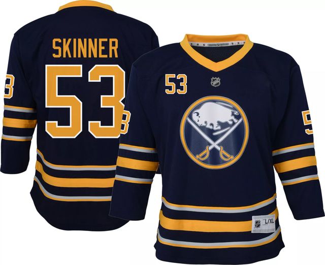 NHL Youth Buffalo Sabres Jeff Skinner #53 Navy Player T-Shirt - L (Large)
