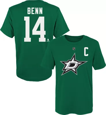 NHL Youth Dallas Stars Jamie Benn #14 Green T-Shirt