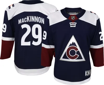 NHL Youth Colorado Avalanche Nathan MacKinnon #29 Navy Premier Jersey