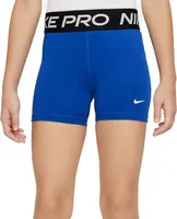 Nike Girls' 3” Pro Shorts