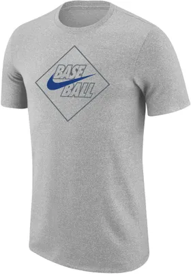 Nike Mens Diamond Marled Short Sleeve T-Shirt