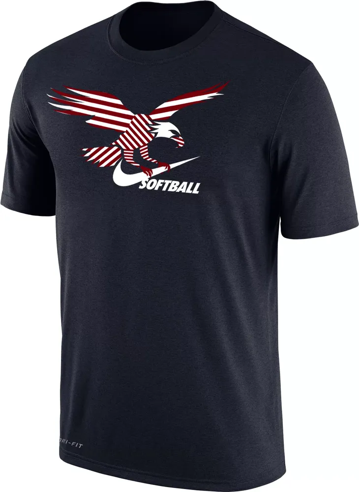 Nike Men's American Eagle Swoosh Softball T-Shirt