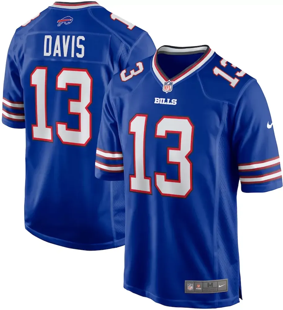 Nike Men's Buffalo Bills Gabriel Davis #13 Royal Game Jersey