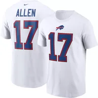 Nike Men's Buffalo Bills Josh Allen #17 White T-Shirt