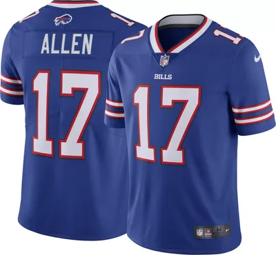 Nike Men's Buffalo Bills Josh Allen #17 Vapor Limited Royal Jersey