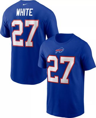 Devin Singletary Buffalo Bills Nike Name & Number T-Shirt - Royal