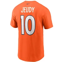 Nike Men's Denver Broncos Jerry Jeudy #10 Logo T-Shirt