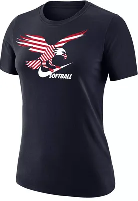 Nike Women's American Eagle Swoosh Softball T-Shirt
