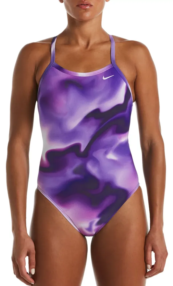 Nike Women's Hydrastrong Amp Axis Racerback One-Piece Swimsuit