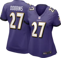 Nike Women's Baltimore Ravens J.K. Dobbins #27 Purple Game Jersey