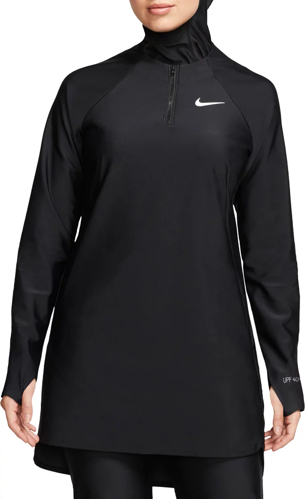 Nike Women's Victory Full Coverage Solid Swim Tunic