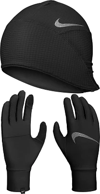 Nike Women's Essential Running Hat and Gloves Set