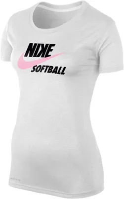 Nike Women's Softball Swoosh Graphic T-Shirt