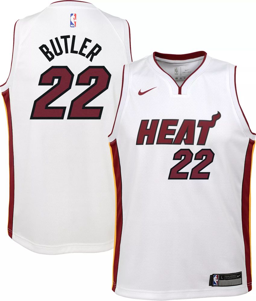 Miami Heat Swingman Jersey. 22 - Blue+Pink- Jimmy Butler - Men S-2XL Aldult