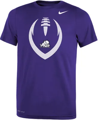 Nike Youth TCU Horned Frogs Purple Club Fleece Pullover Hoodie