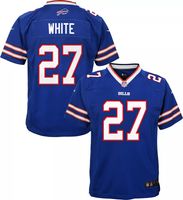 NFL Team Apparel Youth Buffalo Bills Josh Allen #17 Royal Player T