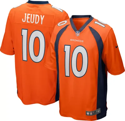 Nike Youth Denver Broncos Jerry Jeudy #10 Orange Game Jersey