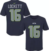 NFL Team Apparel Youth Seattle Seahawks Tyler Lockett #16 Navy Player T-Shirt