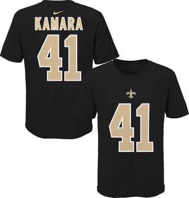 Lids Alvin Kamara New Orleans Saints Nike Player Name & Number Long Sleeve  T-Shirt - Black