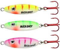 Northland Buck-Shot UV Rattling Spoon – 3 Pack