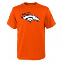 NFL Team Apparel Youth Denver Broncos Rash Guard Navy T-Shirt