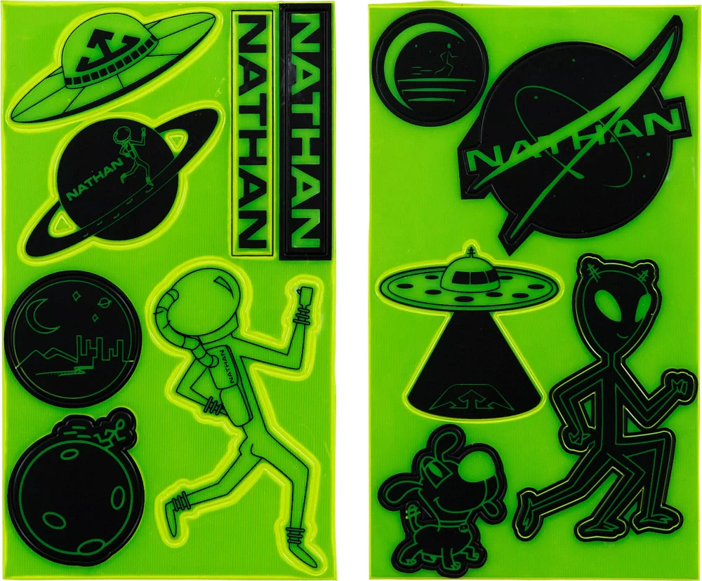 Nathan Aliens Reflective Sticker Pack