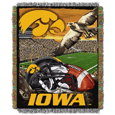 Northwest Iowa Hawkeyes 48'' x 60'' Woven Throw