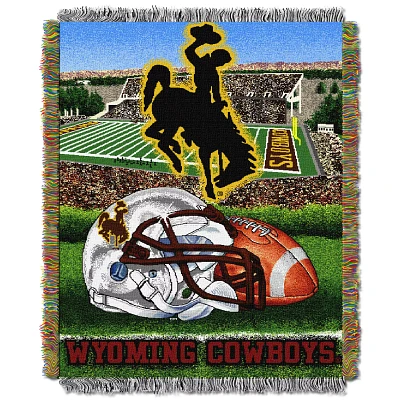 Northwest Wyoming Cowboys 48'' x 60'' Woven Throw