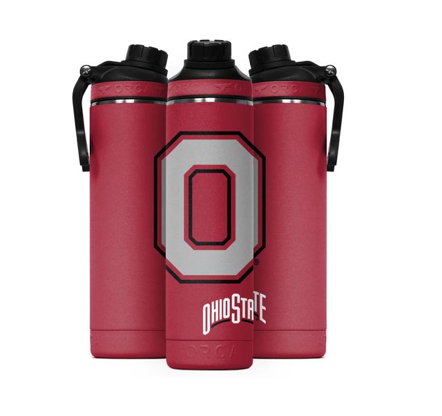 ORCA Ohio State Buckeyes 34oz. Large Logo Hydra Water Bottle