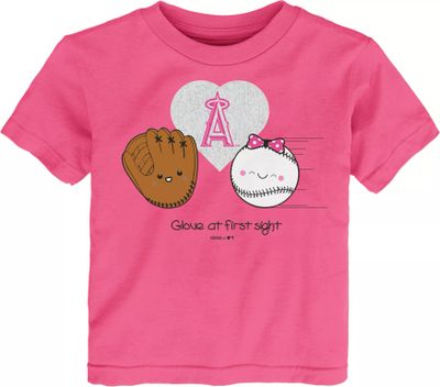 MLB Team Apparel Toddler Washington Nationals Dark Pink T-Shirt