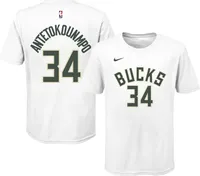 Nike Youth Milwaukee Bucks Giannis Antetokounmpo#34 White T-Shirt