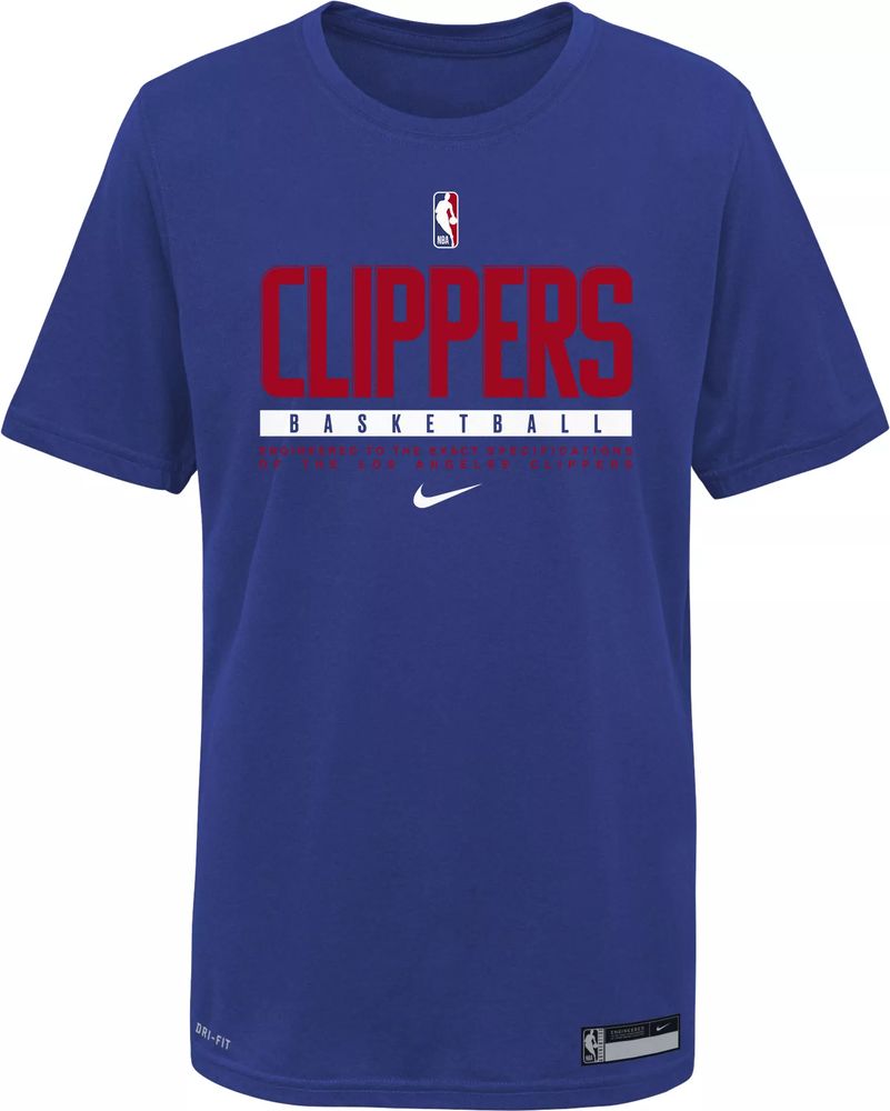 Dick's Sporting Goods Nike Youth Los Angeles Clippers Blue