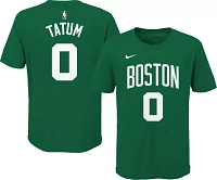 Nike Youth Boston Celtics Jayson Tatum #0 Green Cotton T-Shirt